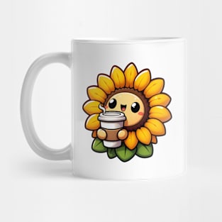 Good Morning Sunflower Design Mug